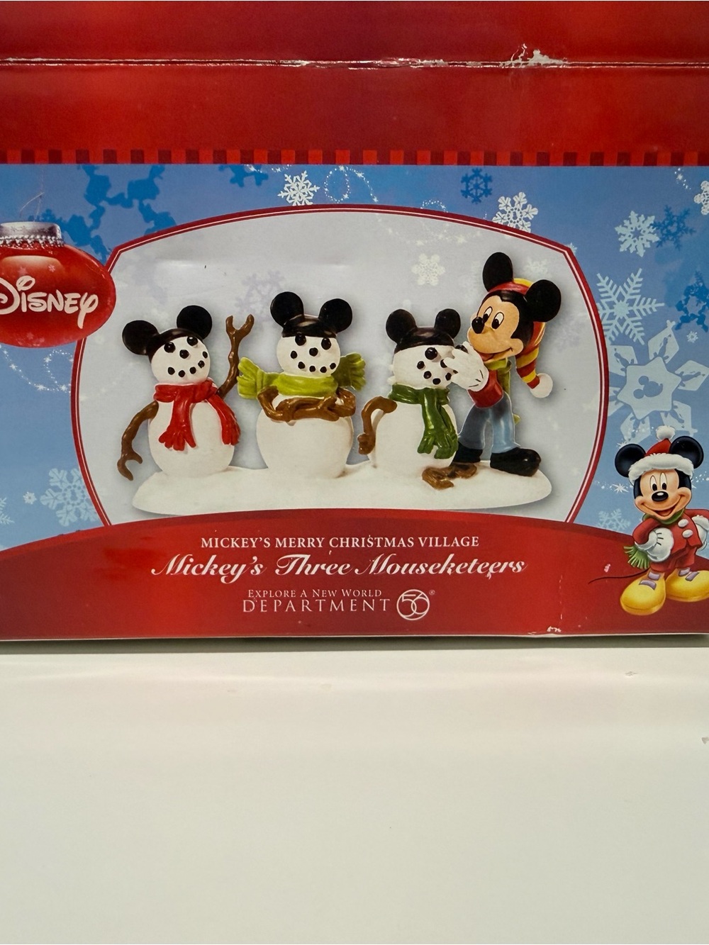 Disney Mickey’s Three Mouseketeers Figurine - department 56
